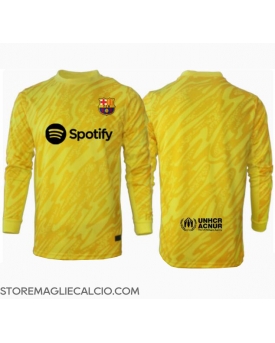 Barcelona Portiere Maglia Gara Casa Repliche 2024-25 Maniche Lunghe